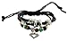 Love Heart Design Zen Bracelet, Leather Bracelet, Adjustable #295