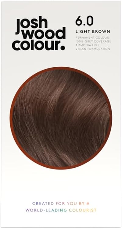 Josh Wood Colour Ammonia-Free Hair Dye 6.0 Light Brown Permanent