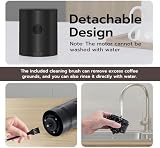 Mcbazel Electric Burr Coffee Grinder Cordless Portable 5 Grinding Settings view 10