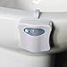 Updated Version Motion Activated LED Toilet Nightlight Battery-Operated Light Sensor Toilet Lamp (1 Pack)