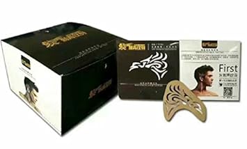 Amazon Com Innovative Hair Tattoo 100pcs Hair Design Temporary