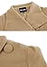 Wantdo Women's Wool Wrap Swing Coat with Belt