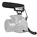 Camera Video Microphone, Pixel Interview Video Shotgun Mic Recording Voice Microphones for Canon Nikon Sony and More DSLR Camera/Camcorders (with 3.5mm Interface)