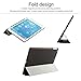 BESDATA Ultra Thin Magnetic Smart Cover [Auto Wake/Sleep Function]& Translucent Back Case for 2013 iPad Air + Screen Protector + Cleaning Cloth + Stylus (Black)