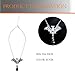 Jovono Women's Necklace Jewelry For Women and Girl With Halloween Bat pendant