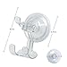 Budget&Good Powerful Suction Cup Hooks Bathroom Shower Razor Holder
