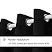 LEFENG Blackout Curtains Room Darkening Solid Thermal Insulated Grommet Black Out Window Curtain for Living Room/Bedroom 3 year warranty (2 Panels, W52 X L63 Inches, Black)