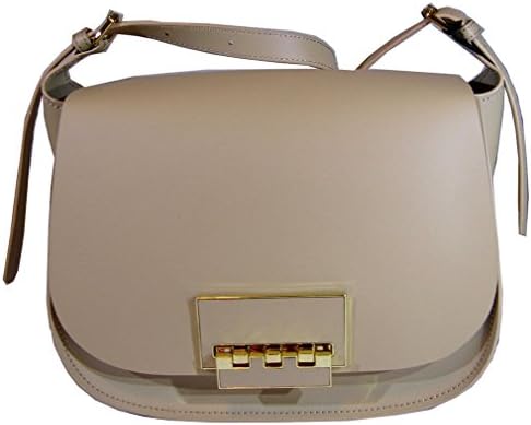Zac Posen Eartha Iconic Saddle Shoulder Bag Butter