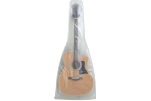 Guitar dust Cover wall mount Guitar Dust Cover PVC Frosted Fits Acoustic,Electric,ukuleleWater Resistant Dust Dirt Moisture,E