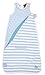 Love To Dream Inventa Sleep Bag/Wearable Blanket with Unique Vented Cooling System, Luxurious Super-Soft Cotton, Stylish Fashion Design, 1.0 TOG, 4-12 Months, Light Blue