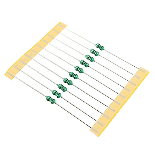 1/4W 1UH-1MH 600pcs 12 Values 0307 Color Ring Inductor Pack Commonly Used Color Code Inductor 50pcs Each Value - Thumbnail 5