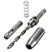 KING DO WAY 4 Pcs HSS Self Centering Door Hinge Twist Wood Drill Bits 5/64''7/64''9/64''11/64''