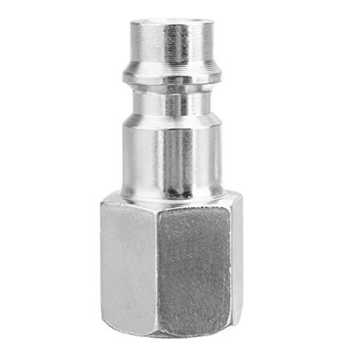 Jewboer 15 Pieces Air Hose Line Quick Adapter Coupler Connector Plug 1/4" NPT Fitting Compressor Female Plug - Thumbnail 6