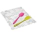 iDesign Blumz Floral BPA-Free Flexible PVC Plastic Large Sink Protector Mat - 16