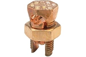 Penn-Union S-2 Split Bolt, Copper, 6-2 AWG- Pack of 5