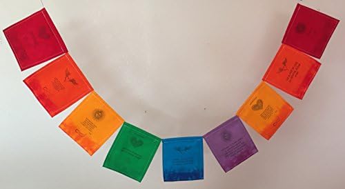Winged Heart Prayer Flag, Kahlil Gibran &amp; Rumi. All proceeds to families in Mexico.