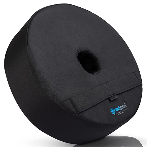 Gravipod 18" Round Umbrella Base Weight Bag Up to 85 lbs. Pricepulse