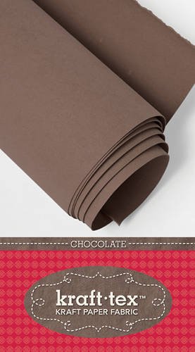 kraft-tex Roll, Chocolate: Kraft Paper Fabric
