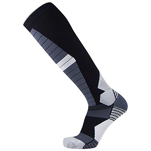 Pure CompressionCompression Ski Socks Merino Wool – Thermal Warm Socks for Skiing, Snowboarding, OTC