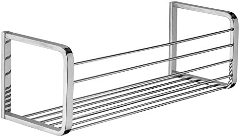 BA Hotel Shower Caddy Shelf Organizer for Shampoo, Conditioner, Soap - Brass (Polished Gold)