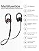 Bluetooth Headphones, Baseus Wireless Earbuds Bluetooth 5.0 HD Stereo Headset Waterproof Sweatproof 7-10 Hrs Playback Noise Cancelling Headsets in-Ear Earbuds Sports for Running, Cycling, Workout, Gym