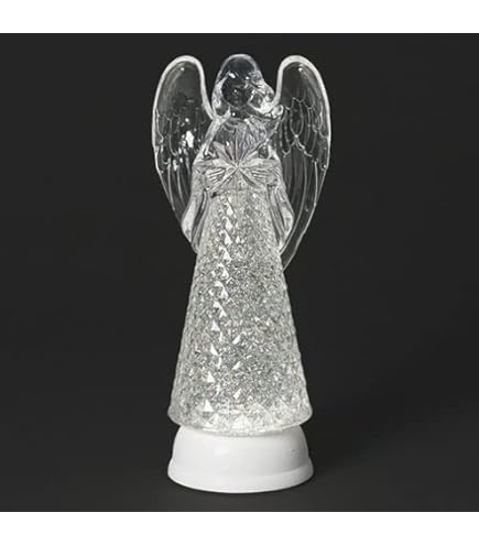 Amazon.com: Roman Lighted Swirl Angel with Dove, 13-inch Height