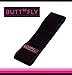 ButtFly Resistance Bands for Women, Butt Lifter, Soft Exercise Bands for Workout (Pink, Medium-Large)