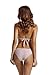 zeraca Hipster Halter Cowl Neck Bikini Bathing Suits