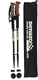 Denazo Outdoors - Anti Shock /All Terrain /All Condition /Hiking / Walking / Trekking Poles - Pack of 2 – Plus Bonus Carrying Case