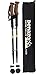 Denazo Outdoors - Anti Shock /All Terrain /All Condition /Hiking / Walking / Trekking Poles - Pack of 2 – Plus Bonus Carrying Case