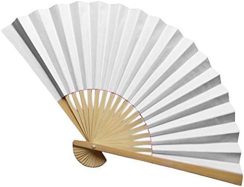 coersd - Abanico de bambú Estilo Chino, Abanico de Mano, Papel de ...