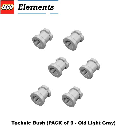 Lego Parts Technic Bush Pack Of Old Light Gray Desertcart