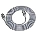 Amazon Basics 10.2 Gbps High-Speed 4K HDMI Cable with Braided Cord, 10-Foot, Dark Gray