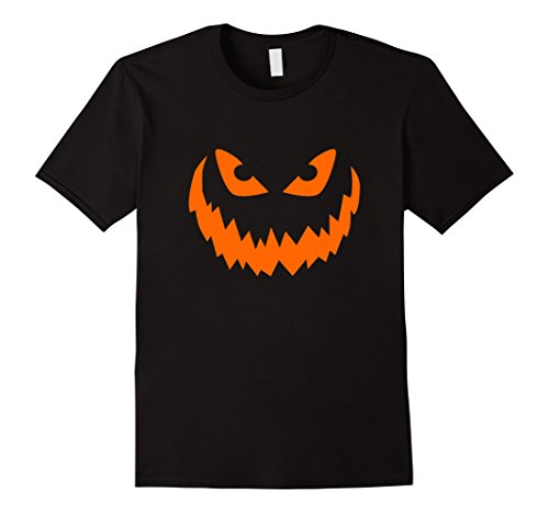 Jack O Lantern Scary Pumpkin Face Halloween Costume T Shirt