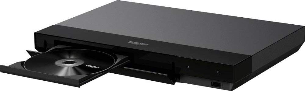 Sony 4K Blu Ray Player Ultra HD 3D Hi-Res Audio Wi-Fi and Bluetooth Built-in Blu-ray Player with A 4K HDMI Cable and Remote Control + Free Tmvel Power Bank