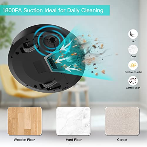 Lefant Robot Vacuums M201, 1800pa SelfCharging Robot Vacuum, Upgraded