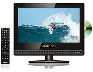 Amazon.com: Axess 15.6-Inch LED HDTV, Includes AC/DC TV, DVD Player ...