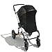 Stroller Cover Sun Canopy Extender Car Seat Sun Shade for Baby Strollers, Pushchairs, Prams and Buggies (Black)
