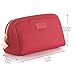 CHICECO Handy Cosmetic Pouch Clutch Makeup Bag - Rose Red