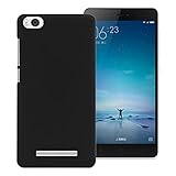 Welcomeuni Case for Xiaomi Mi4c,Hard Back Cover For Xiaomi Mi 4C (black)