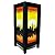 Pakdeevong shop Bangkok City Sun Riverside Handmade Asian Oriental Wood Table Lamp Gift Bedside Night Light Bulbs Bedroom Accessories Home Decor Living Room Bedside Homemade Art Garden Outdoor Floor Japanese Modern Vintage Christmas Desk Lamp
