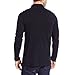 Minus33-100% Merino Wool - Isolation Men’s Midweight Quarter Zip - Warm Pullover - Outdoor Recreation Sweater - No Itch Renewable Fabric - Black - X-Large