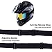 4-FQ Motocross Goggles Dirt Bike Goggles Adult PU Resin Motorcycle Goggles Windproof ATV Goggles Dustproof CRG Sports Riding Goggles Scratch Resistant Racing Goggles Ski Goggles