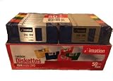 Imation 50 Ct Rainbow Diskettes IBM 2HD 1.44MB (Discontinued)