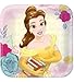 Disney Princess Belle Beauty and The Beast Party Pack. Contains 24 Belle Plates, 24 Cups, 32 Party Lunch Napkins. Bundle of 8.