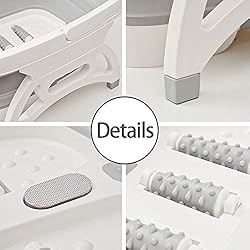 Collapsible Foot Soaking Bath Basin with Foot