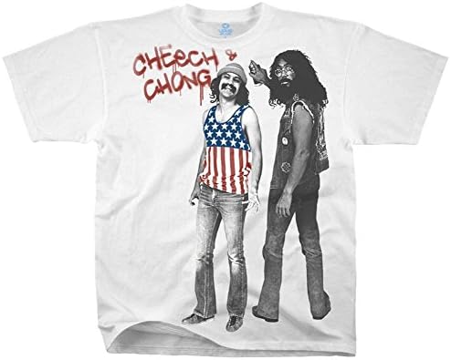 Cheech &amp; Chong-American Stoners (Slim Fit) T-Shirt Size XXL
