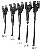 Fansport Bike Kickstand, 14 Inch Bicycle Kickstand Single-sided Rear Side Bicycle Stand for Bike