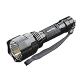 AdaAle LED Flashlight Portable LED Light Lamp; C8 CREE XM-LT6 3-Mode 750-Lumen White LED Flashlight Flashlight W/ Strap