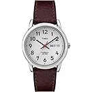 Timex Men's T20041 Easy Reader Brown Leather Strap Watch